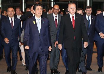 Cumhurbaşkanı Erdoğan Japonya Başbakanı Abe ile görüştü