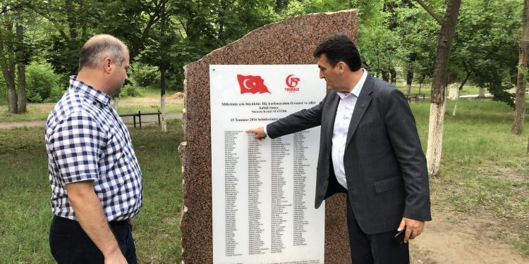 Gagavuzya’da 15 Temmuz anıtı