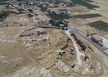 2300 yıl öncesine dayanıyor… Havadan görüntülendi!