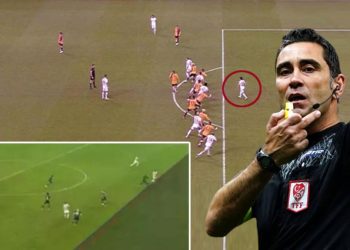 Antalyaspor’un Galatasaray’a attığı golde ofsayt tartışması! Fenerbahçe maçında da benzer pozisyon yaşanmıştı, aynı VAR hakeminden iki farklı karar…